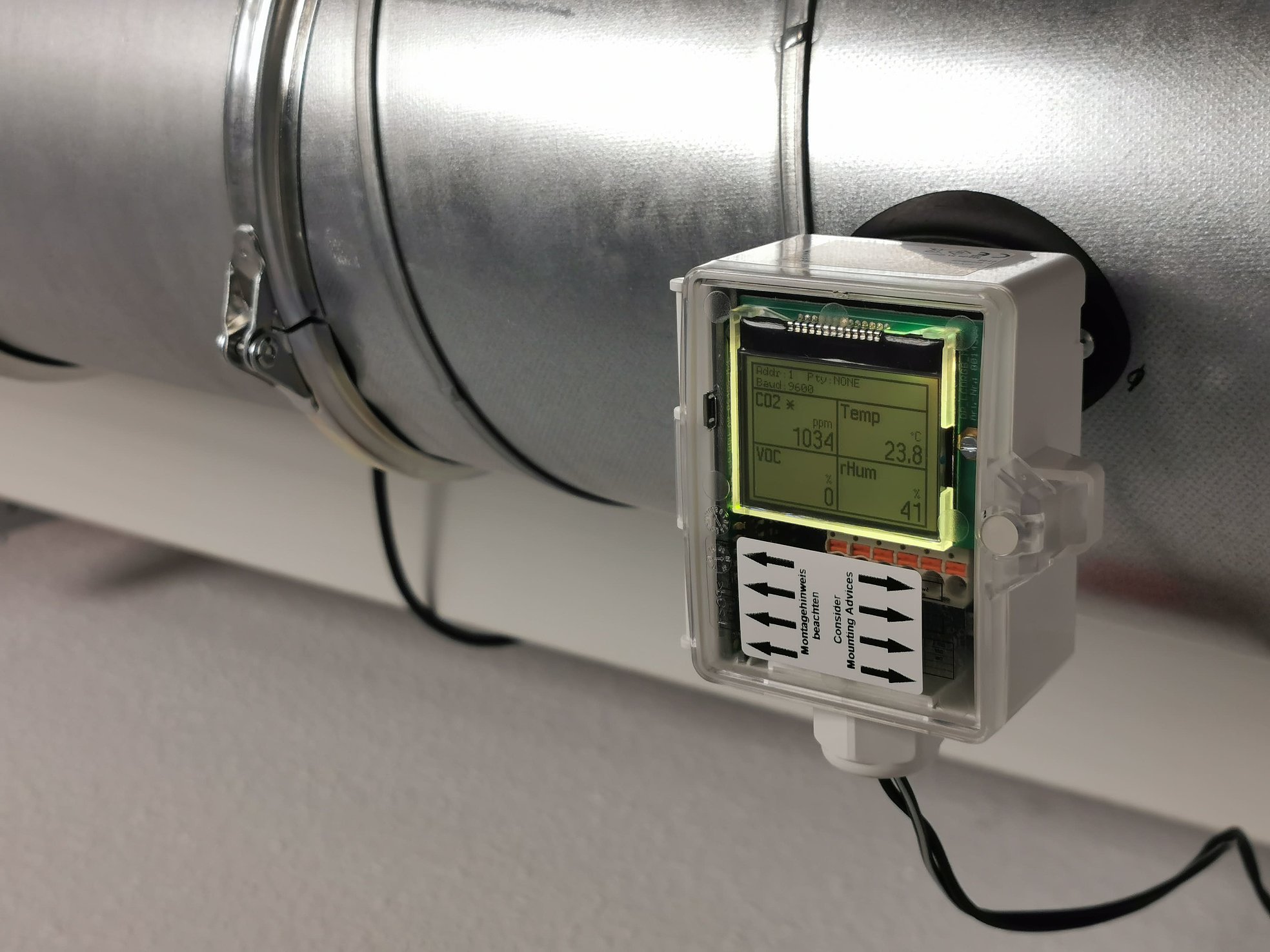 Produktbild LK Plus an Lüftungskanal