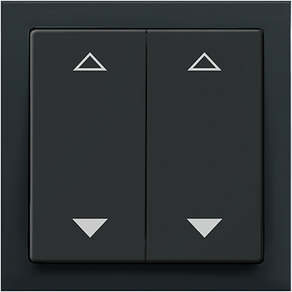 Schalter 4-Kanal Jalousie Busch-Jäger anthrazit