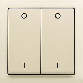 Schalter 4-Kanal Licht Busch-Jäger elfenbeinweiiß