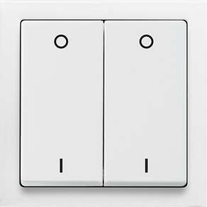 Schalter 4-Kanal Licht Busch-Jäger studioweiß