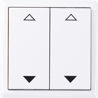 Funkschalter 4-Kanal Jalousie Mini reinweiß