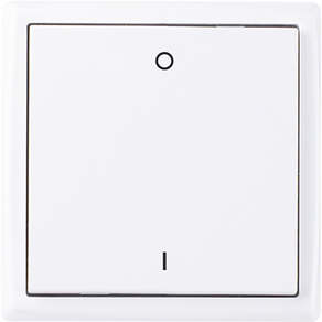 Schalter 2-Kanal Licht Mini reinweiß