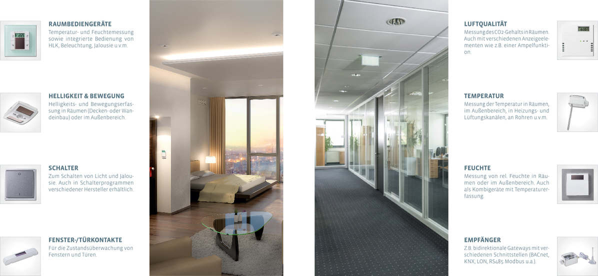 Hotelzimmer und Büro mit Geräte