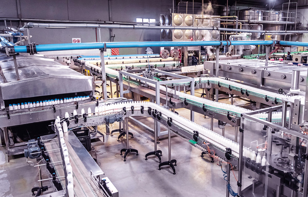 Bild einer Fabrikhalle